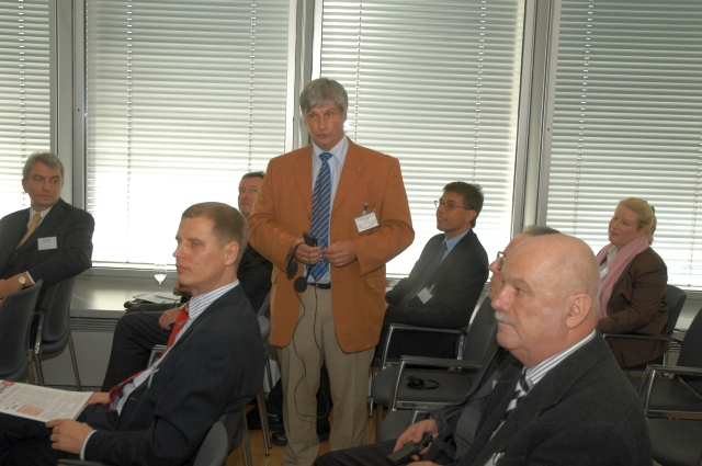 Wirtschaftstag des BVMW mit der Commerzbank Frankfurt am Main und dem Zentrum für Marketing des russischen Unternehmer – Verbandes RSPP, 05.09.2007 in Frankfurt/Main